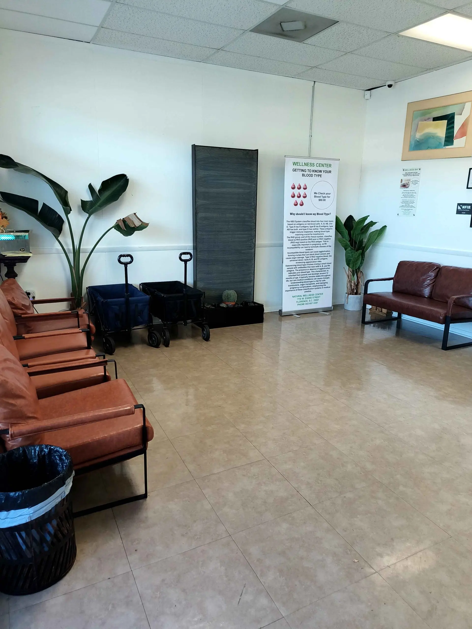 Hallway view at Natural Wellness Center